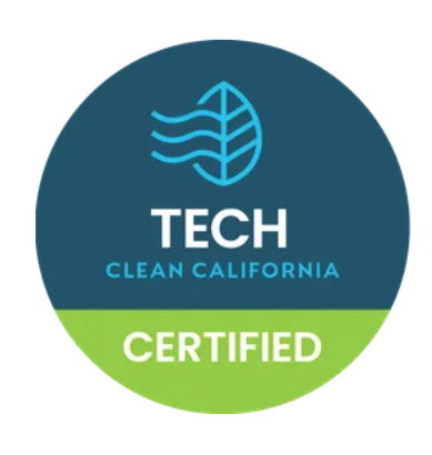 TECH Clean California Certified Contractor