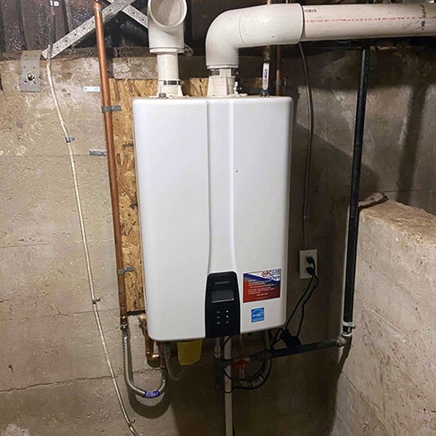 Tankless Water Heater Installation | After